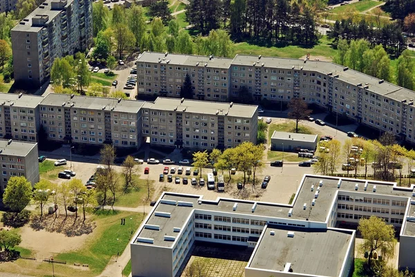 Vilnius Hauptstadt von Litauen Luftaufnahme — Stockfoto