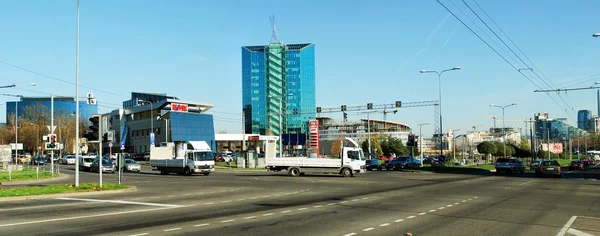 Distretto di Zverynas a Vilnius nel pomeriggio — Foto Stock