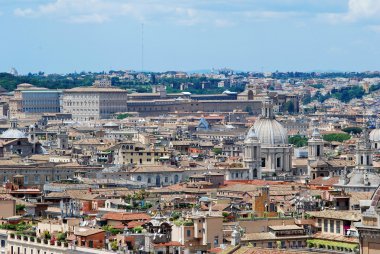 vittorio emanuele Monument Roma havadan görünümü
