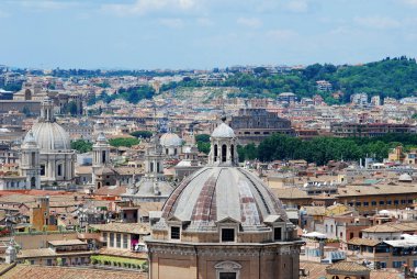 vittorio emanuele Monument Roma havadan görünümü