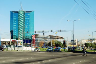 Vilnius Zverynas bölgesinde öğleden sonra zaman 