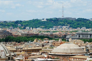 vittorio emanuele Monument Roma havadan görünümü
