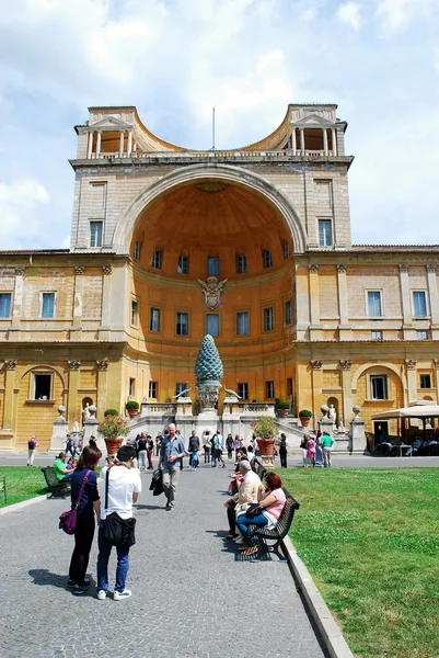 Dentro do parque do museu do Vaticano — Fotografia de Stock