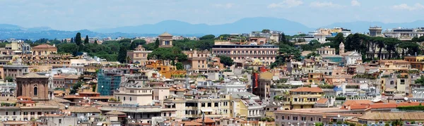 Rome vue aérienne depuis le monument Vittorio Emanuele — Photo