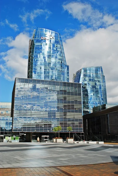 Skyscrapers in Vilnius city on September 24, 2014 — Stock Photo, Image