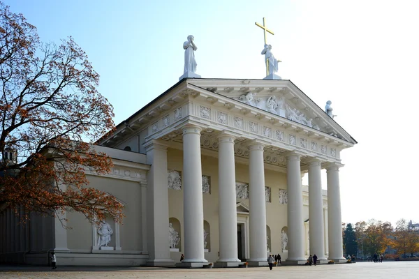 Vilnius cathedral is main church of Lithuania — Stock Photo, Image