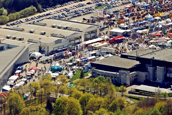 Vilnius stad hoofdstad van Litouwen luchtfoto — Stockfoto