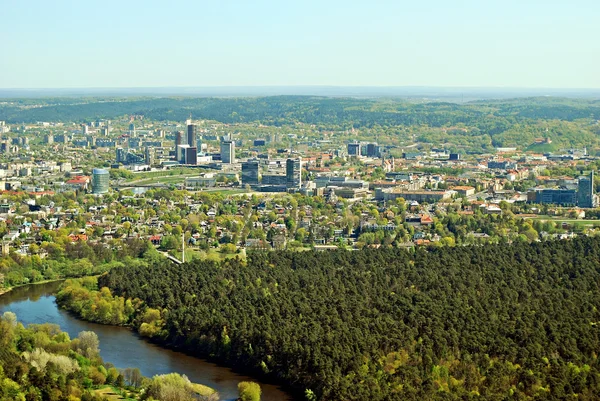 ビリニュス市リトアニア空撮 — ストック写真