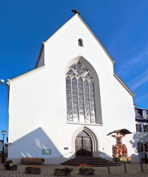Limburg An Der Lahn stad kerk in Duitsland weergave — Stockfoto