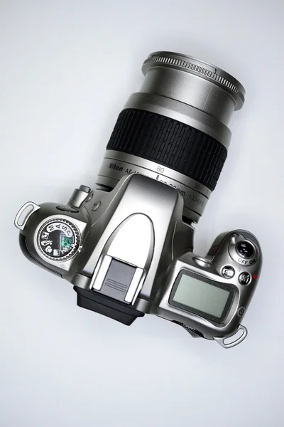 Photocamera Nikon F55 in private collection on November 23, 2014 — Stock Photo, Image