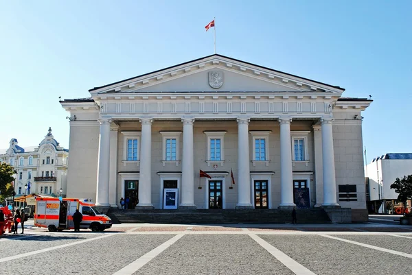 Vilnius Belediye Binası 24 Eylül 2014 — Stok fotoğraf