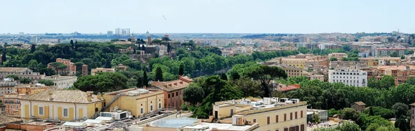 Roma veduta aerea dal monumento Vittorio Emanuele — Foto Stock