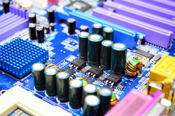 Computer motherboard in private collection on November 23, 2014 — Stock Photo, Image