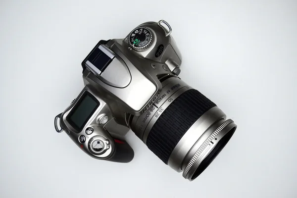 Photocamera Nikon F55 in private collection on November 23, 2014 — Stock Photo, Image