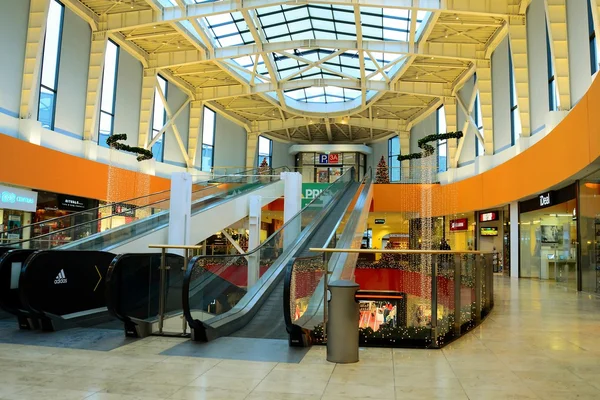 Vilnius Ozas schopping house centre internal view — Stock Photo, Image