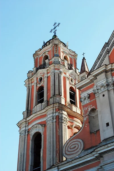 Iglesia de Todos los Santos en Vilna, capital de Lituania . —  Fotos de Stock