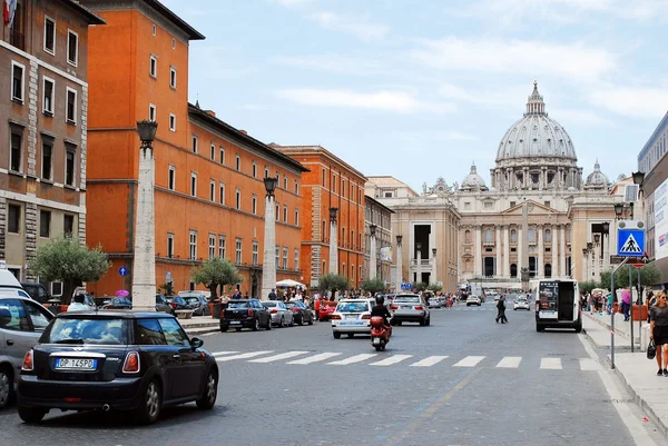Roma cidade rua vida em Maio 30, 2014 — Fotografia de Stock