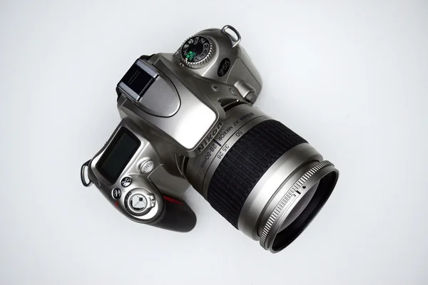 Photocamera Nikon F55 in private collection on November 23, 2014 — Stock Photo, Image