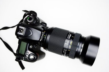 Özel koleksiyon photocamera Nikon D80 ve Nikkor lens