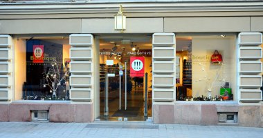 Vilnius şehir sermaye Litvanya Merkezi Görünümü