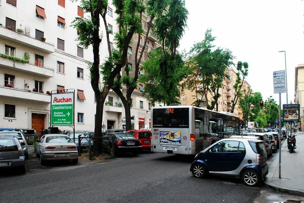 Vida en Roma. Vista de la ciudad de Roma en mayo 31, 2014 — Foto de Stock