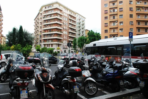 Vida en Roma. Vista de la ciudad de Roma en mayo 31, 2014 — Foto de Stock