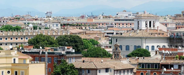 Vittorio emanuele Monument Roma havadan görünümü — Stok fotoğraf