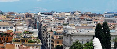 vittorio emanuele Monument Roma havadan görünümü