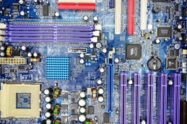 Computer motherboard in private collection on November 23, 2014 — Stock Photo, Image