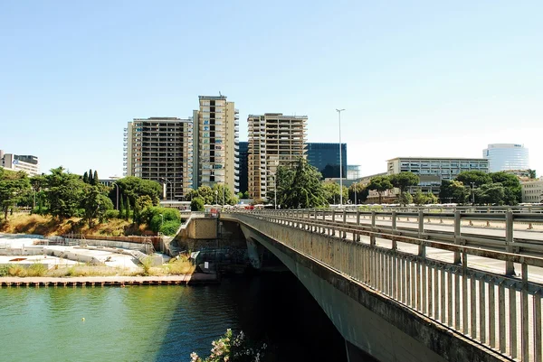 Das Leben in der Stadt. Blick auf das neue Stadtviertel von Rom am 1. Juni 2014 — Stockfoto