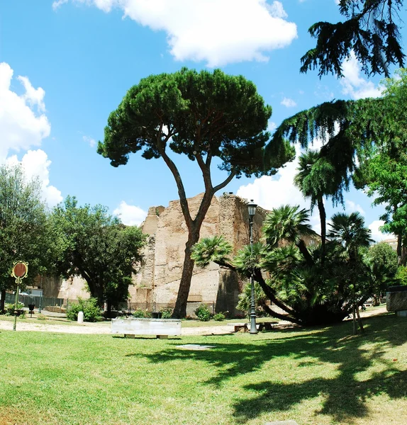 Uitzicht over Rome stad op 1 juni 2014 — Stockfoto