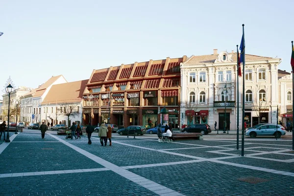 Vilna capital de Lituania centro vista — Foto de Stock
