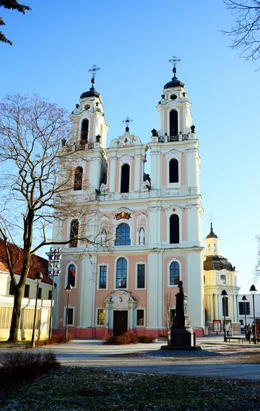 Kostel svaté Kateřiny na 26 prosinci 2014 — Stock fotografie