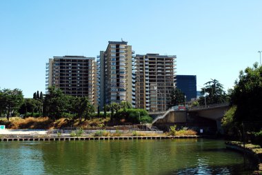  Roma şehir hayatı. Roma şehir yeni bölgesinde görünümü 1 Haziran 2014 '