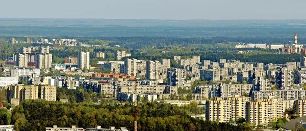 Vilnius capitale della Lituania vista aerea — Foto Stock