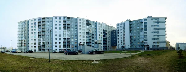 Vilnius Stadt pasilaiciai Bezirk im Winter — Stockfoto