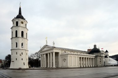 Vilnius Katedrali Litvanyalı sermaye kalbidir 
