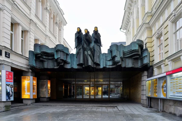 Litvanya Milli Dram Tiyatrosu Gediminas Avenue üzerinde bulunan
