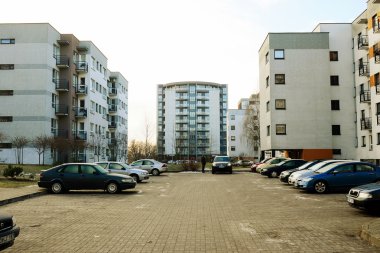 Vilnius şehir Zirmunai bölgesinde Nord şehir evleri