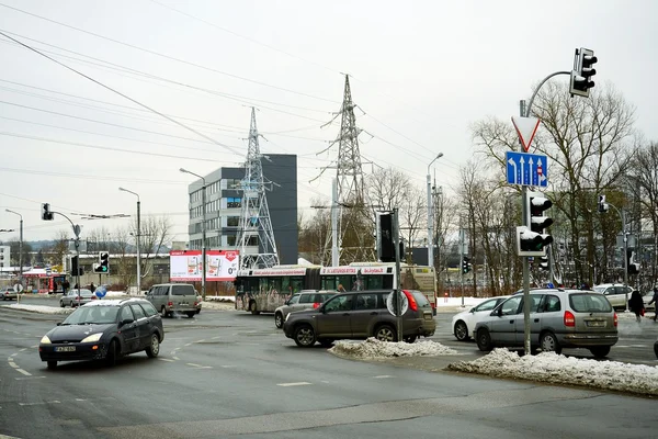 Lesto Energieverteilungsnetz in Litauen — Stockfoto