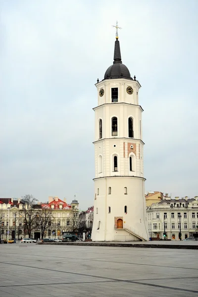 Vilnius Cathedral belfry è il cuore della capitale lituana — Foto Stock