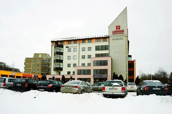 Медицинский центр "Кардиолита" в Пасилайчяй — стоковое фото