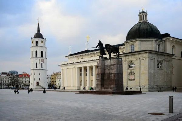 Catedral de Vilnius é o coração da capital lituana — Fotografia de Stock