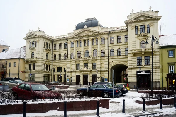 The facade of building of National Lithuanian Philharmonic — Stock Photo, Image