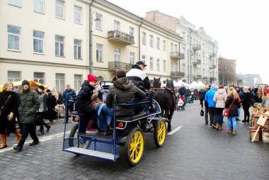 Vilnius şehirde yıllık geleneksel el sanatları Fuarı: Kaziukas Fuarı