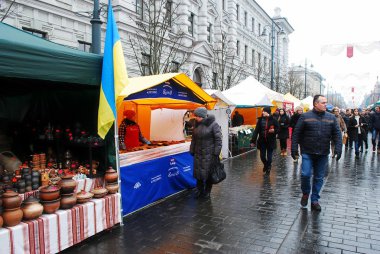 Vilnius şehirde yıllık geleneksel el sanatları Fuarı: Kaziukas Fuarı