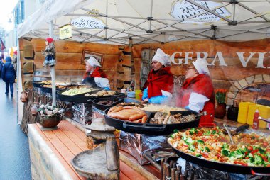 Vilnius şehirde yıllık geleneksel el sanatları Fuarı: Kaziukas Fuarı
