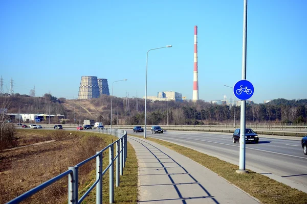 Kaunas şehir Vilnius dan karayolu en kullanılır