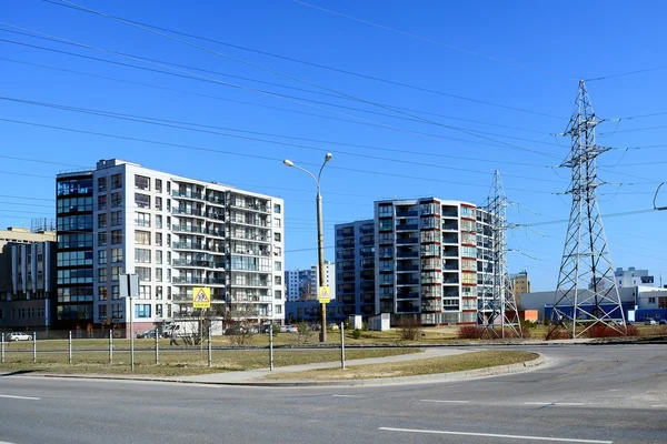 Casa nueva en Vilna ciudad Pasilaiciai barrio — Foto de Stock