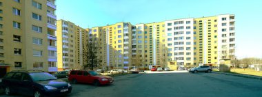 Yeni evi, Vilnius şehir Pasilaiciai bölgesinde